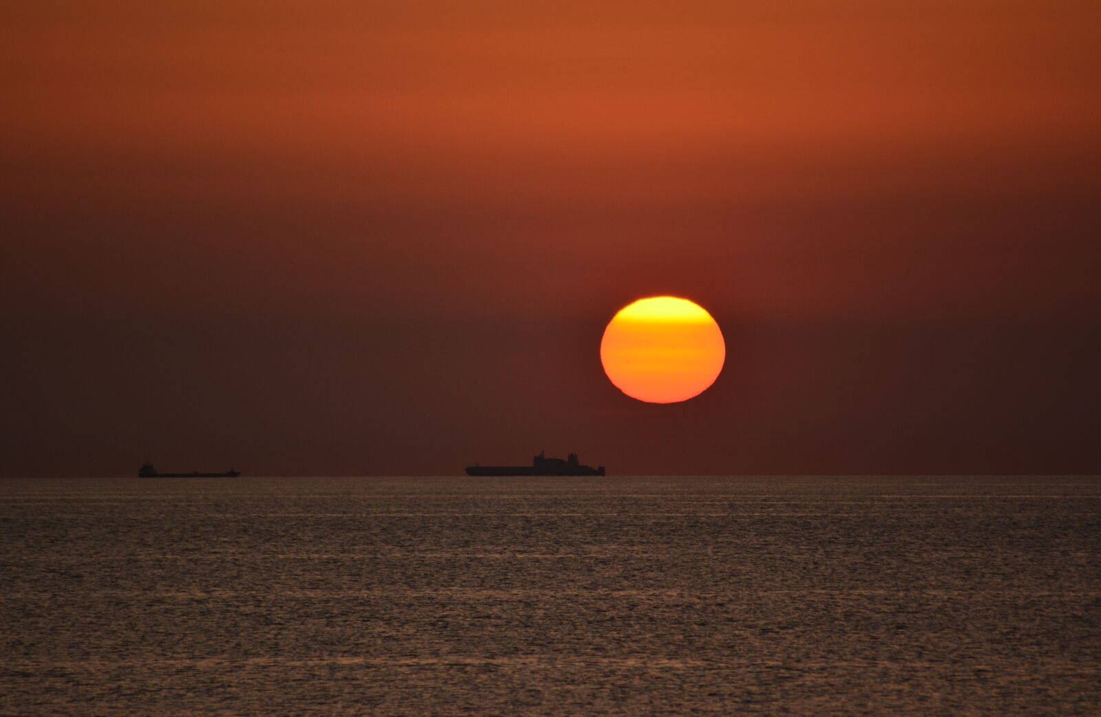 Nikon D5200 sample photo. Sunset, baltic sea, mood photography