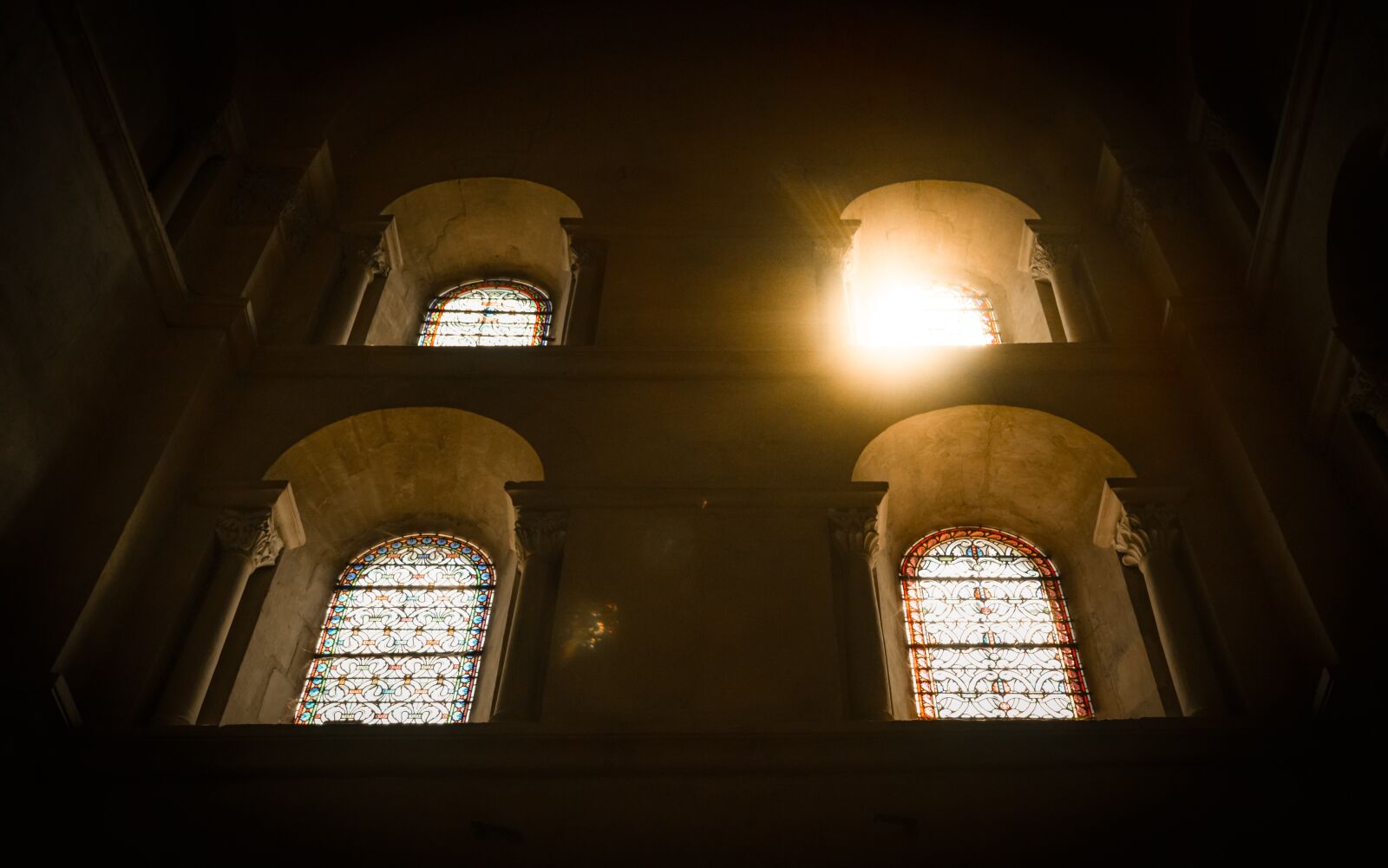 Nikon D610 sample photo. Church, windows, sun photography