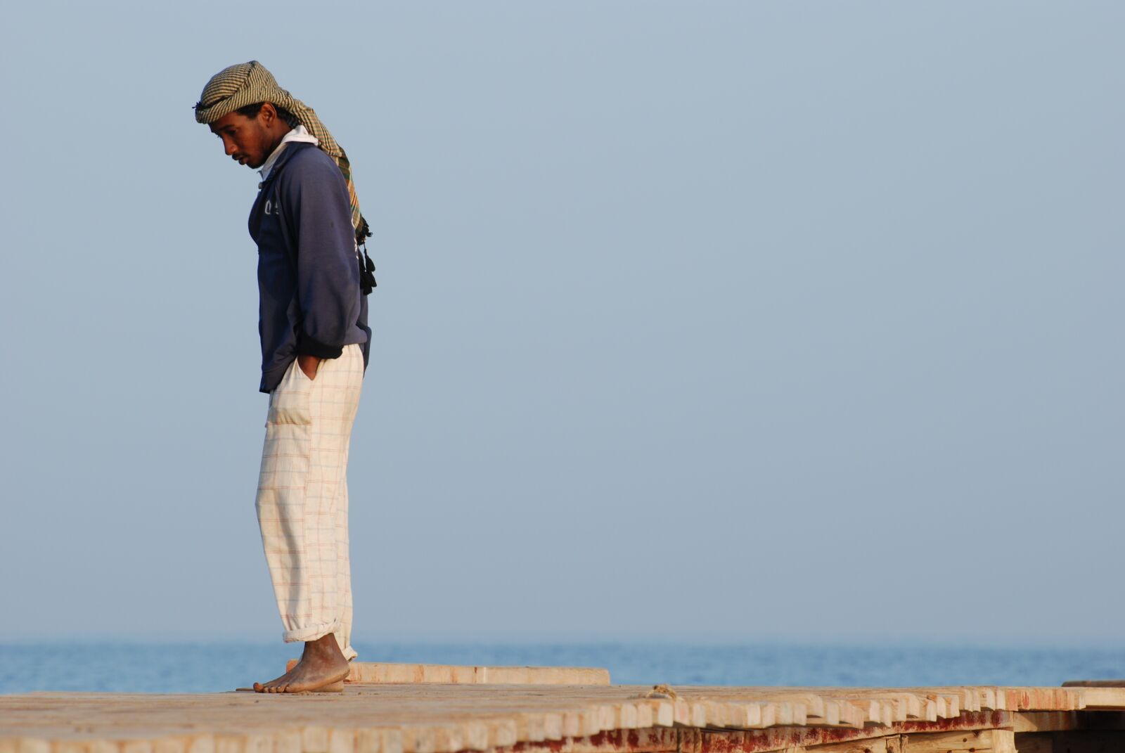 Nikon D60 sample photo. Egypt, man, peaceful photography