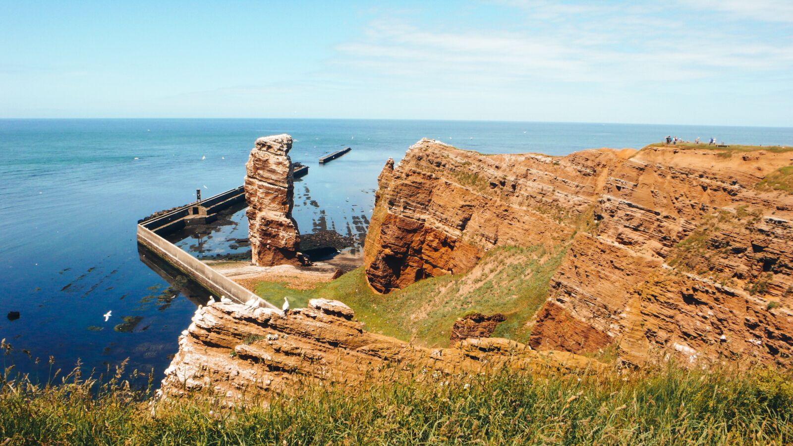 Leica D-LUX 3 sample photo. Helgoland, lange anna, north photography
