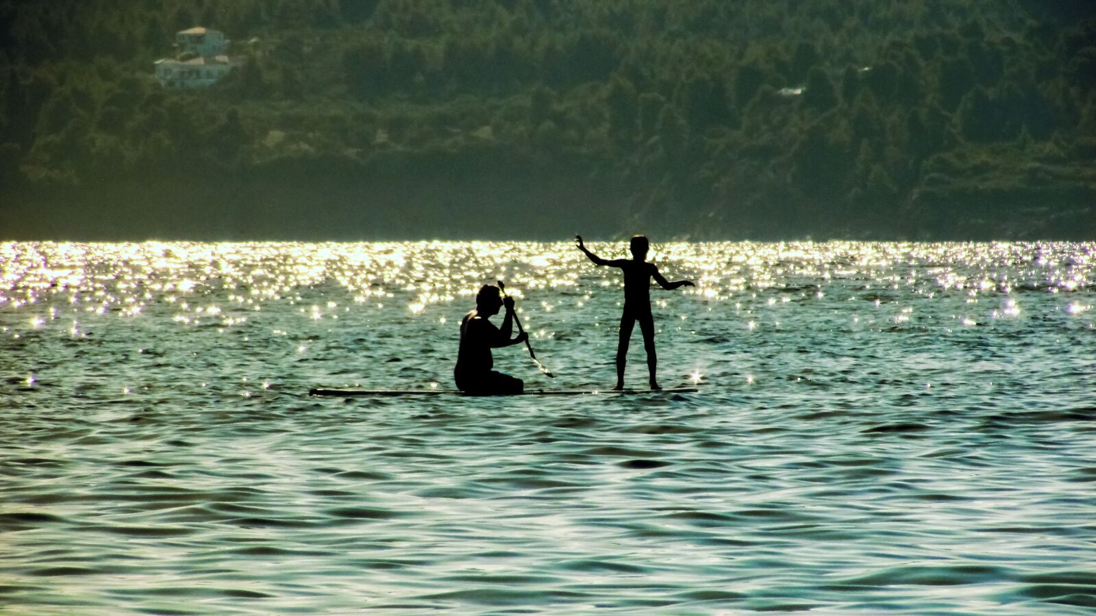 Canon PowerShot SX400 IS sample photo. Paddle board, sea, summer photography