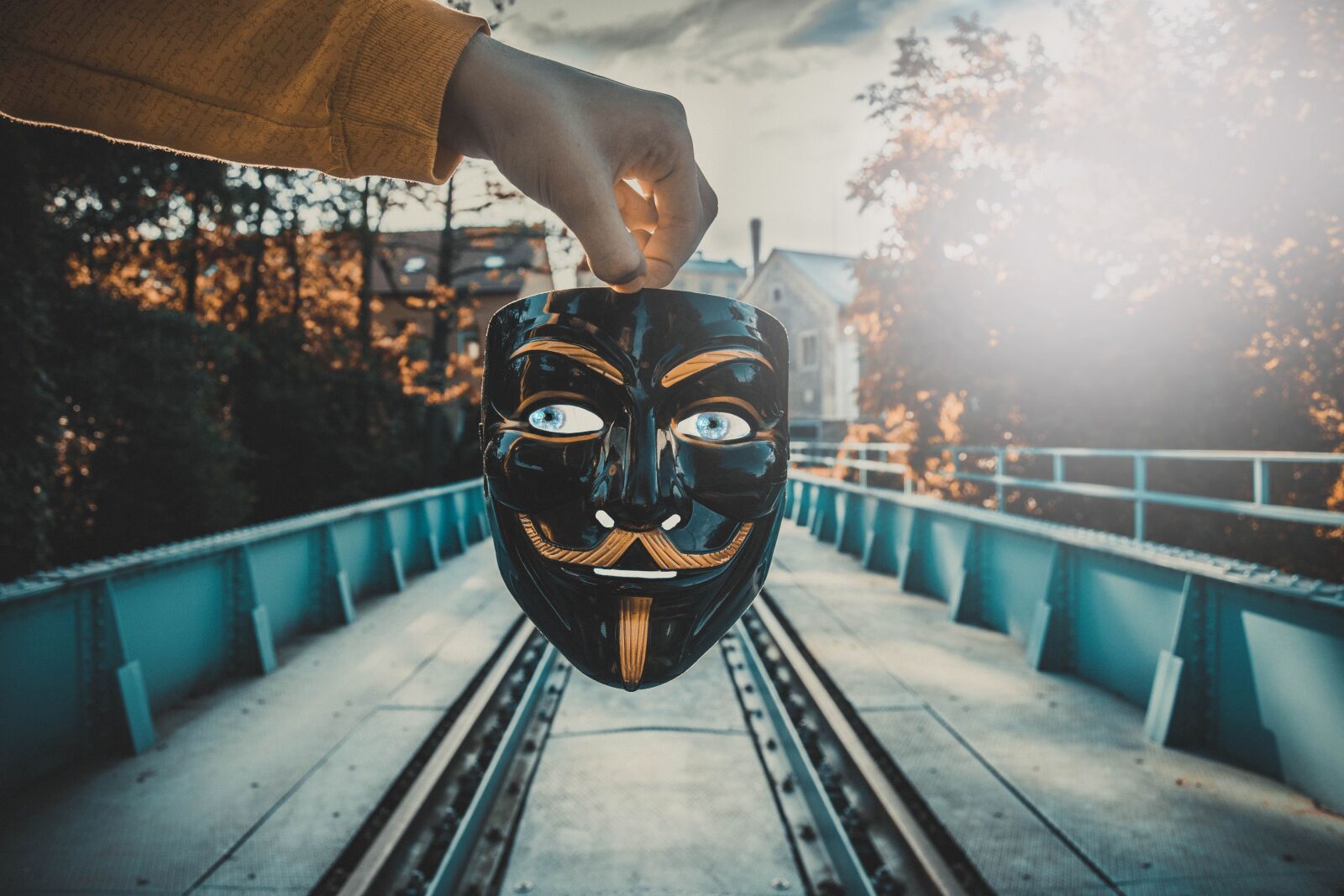 Nikon D3300 sample photo. Mask, eyes, face photography