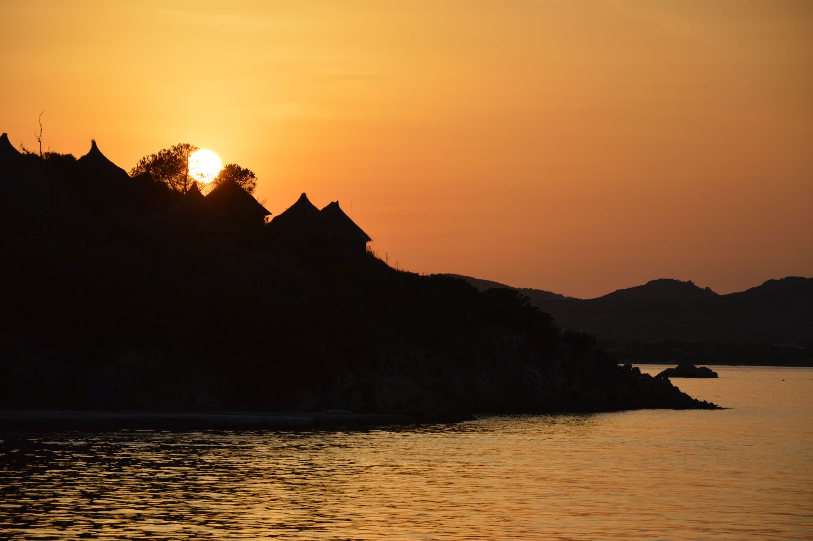 Nikon D3200 sample photo. Sunset, vacations, sea photography