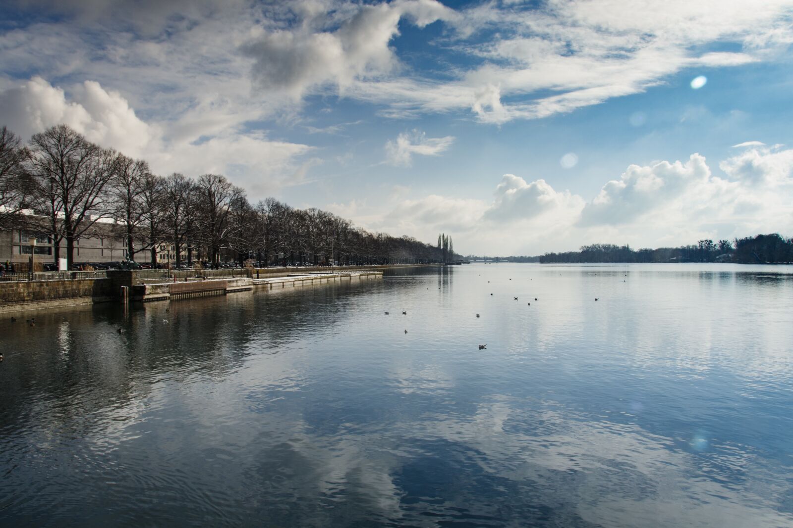 Canon EOS 80D sample photo. Lake, hanover, lake maschsee photography