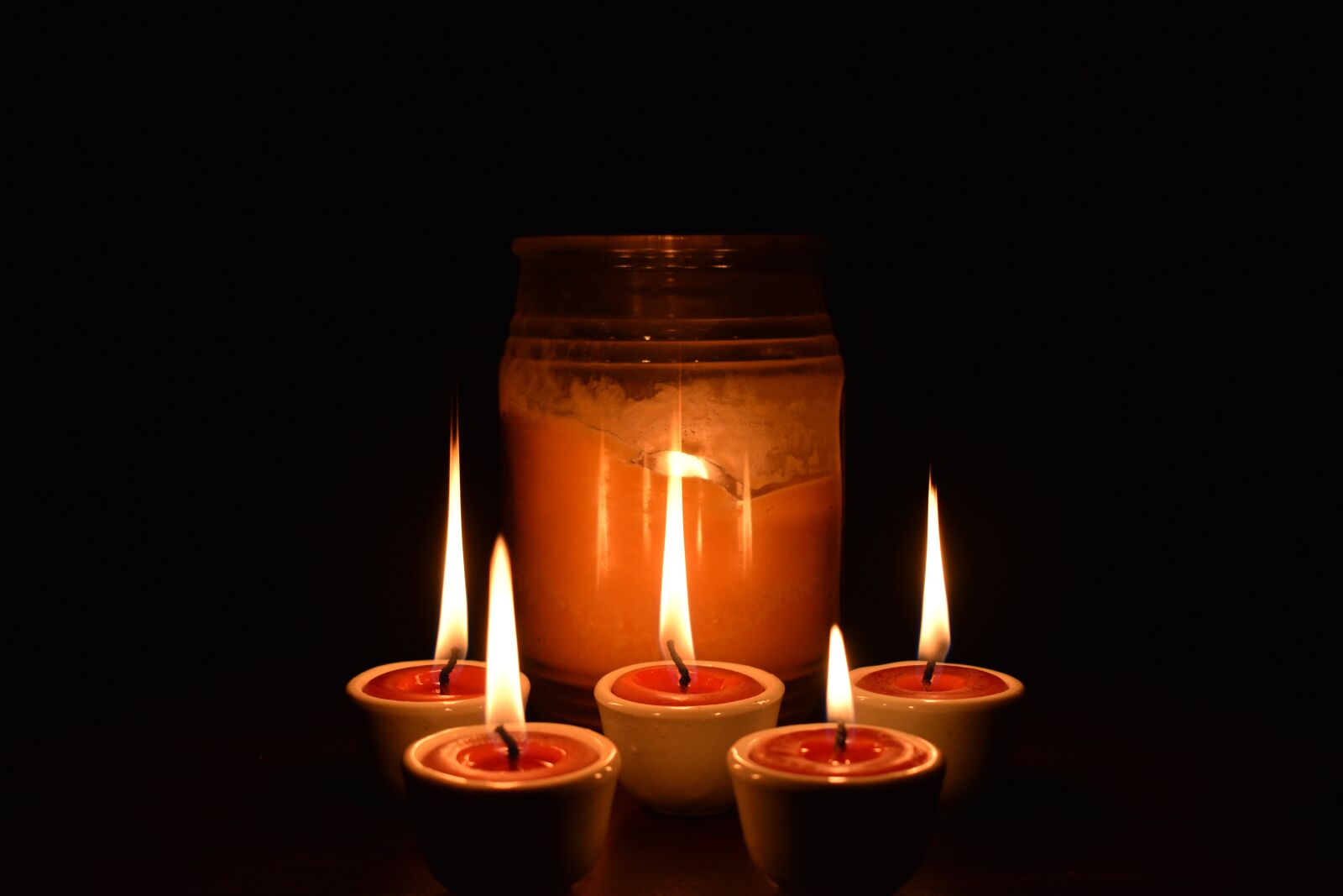 Nikon D3500 sample photo. Candlelight, candles, flame photography