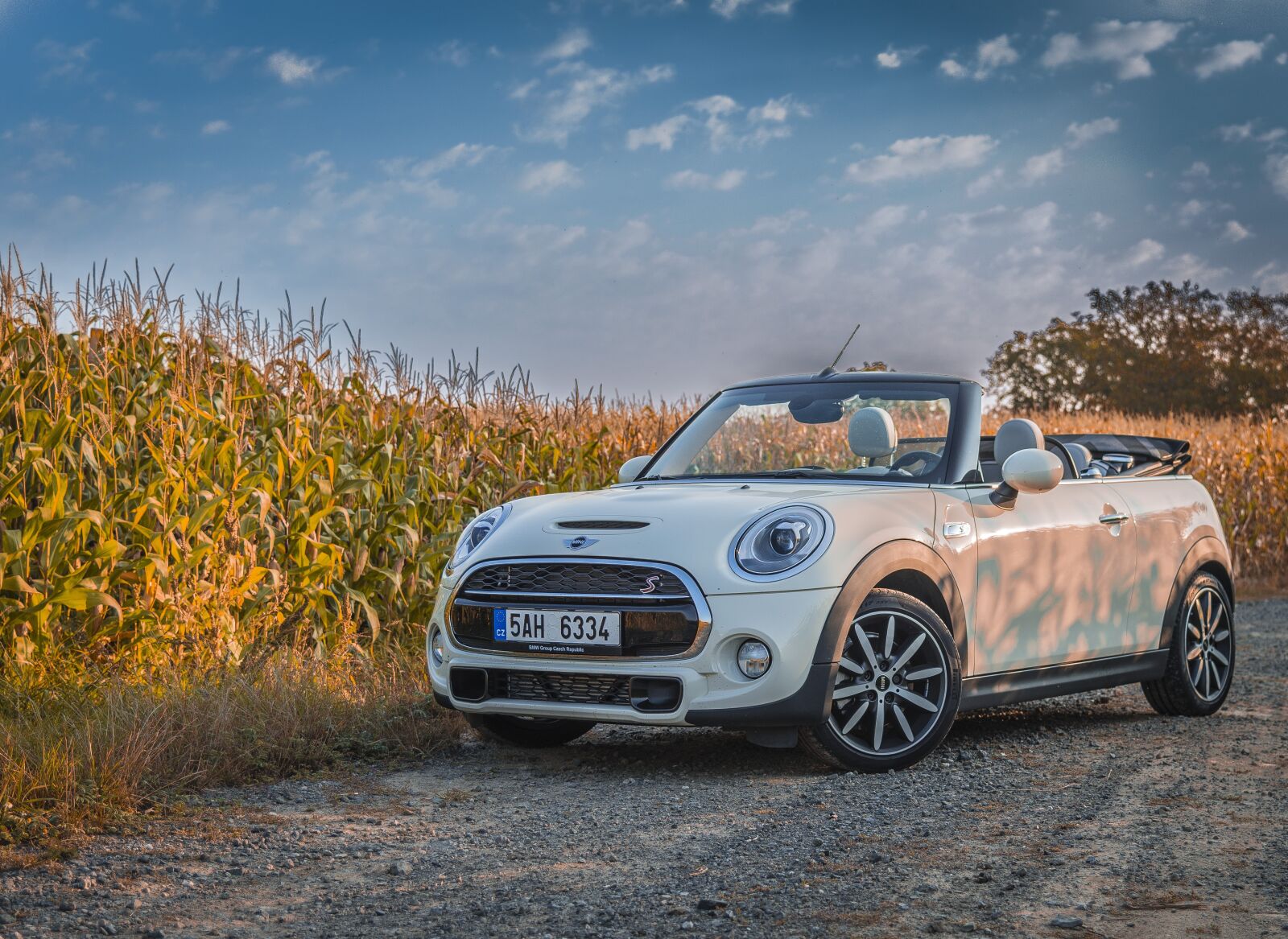 Nikon D610 sample photo. Mini, convertible, minicooper photography