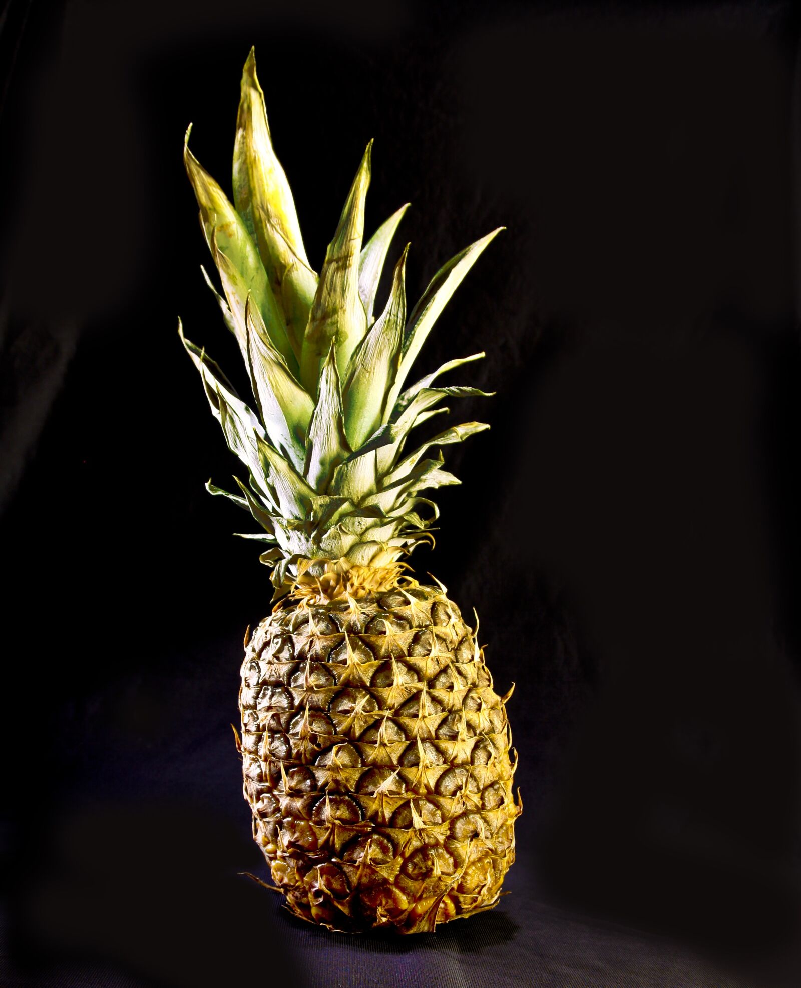 Canon EOS 1000D (EOS Digital Rebel XS / EOS Kiss F) sample photo. Pineapple, fruit, tropical fruit photography