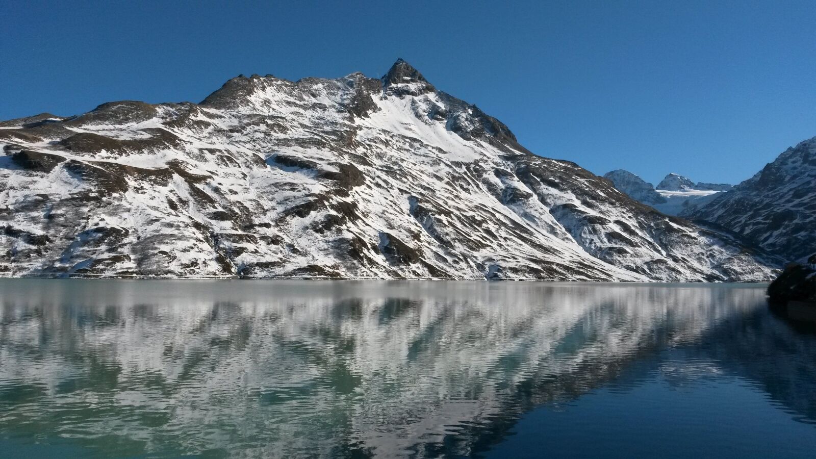 Samsung Galaxy S4 Mini sample photo. Mountains, alpine, bergsee photography