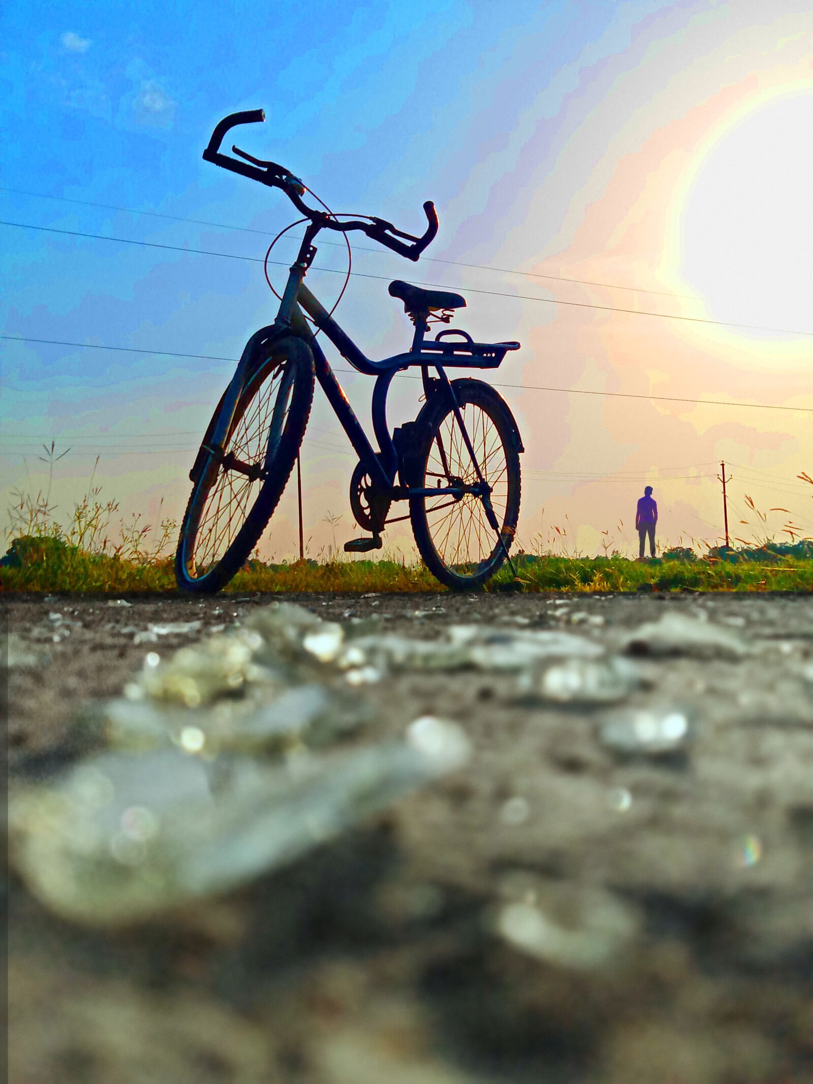 Realme C2 sample photo. Thinking, positive thinking, motivational photography