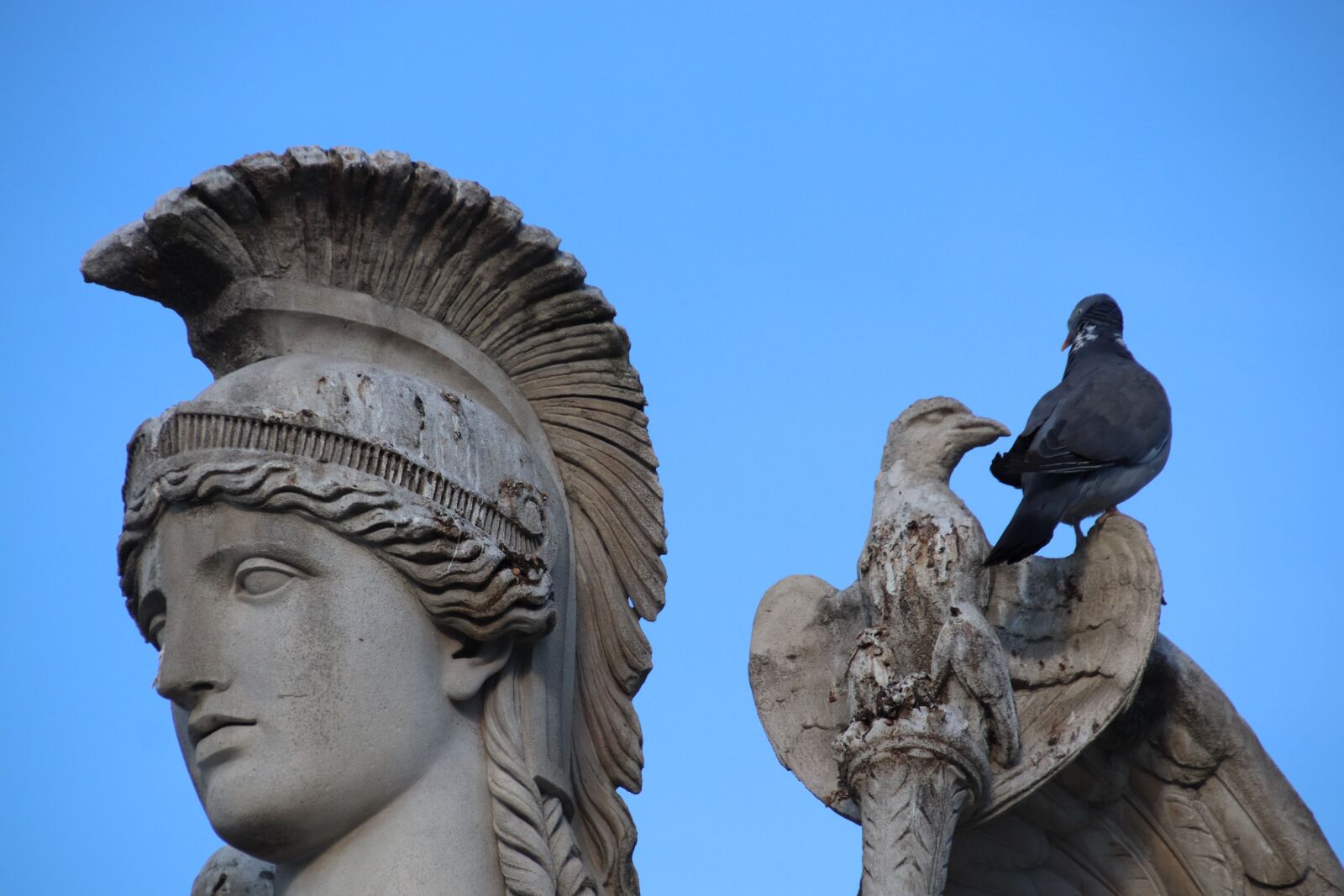 Canon EOS 800D (EOS Rebel T7i / EOS Kiss X9i) sample photo. Sculpture, pierre, warrior ancient photography