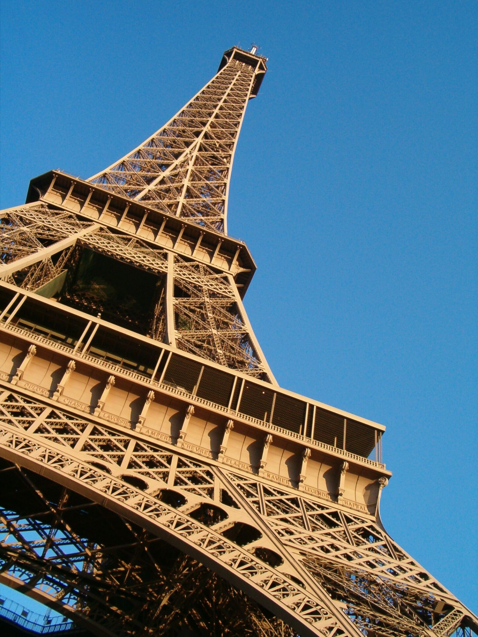 HP PHOTOSMART 735 sample photo. Eiffel tower, france, iron photography