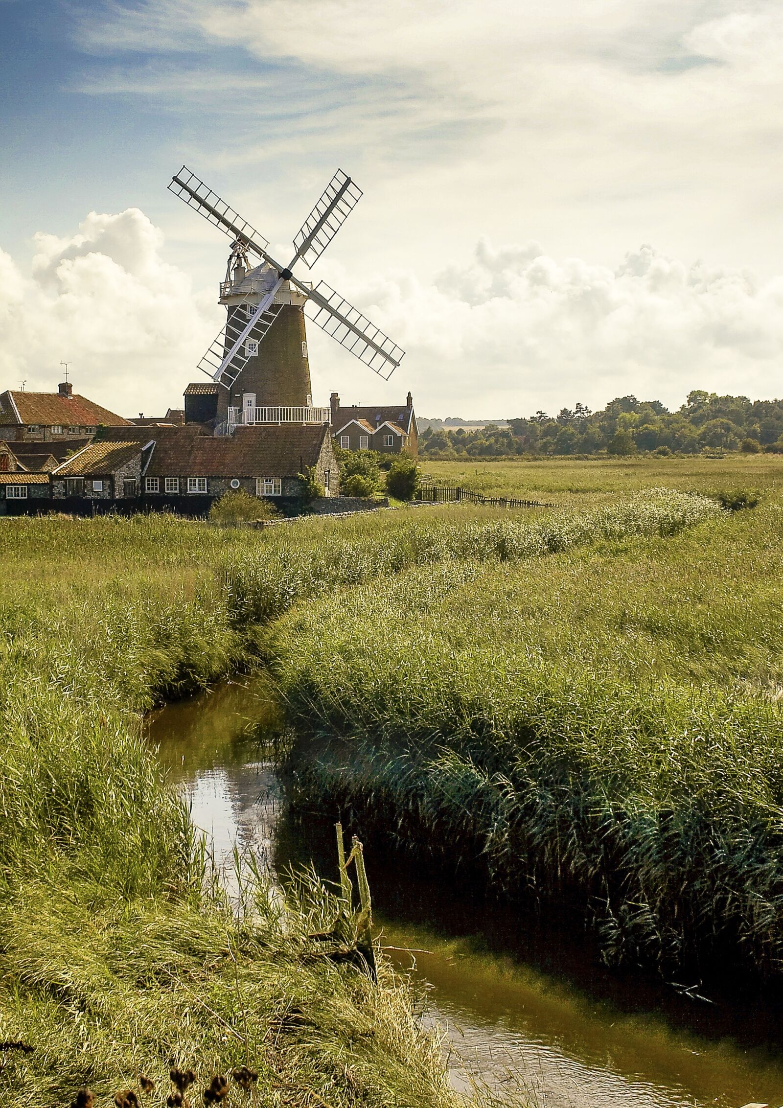Canon EOS 20D sample photo. Cley windmill, windmill, norfolk photography