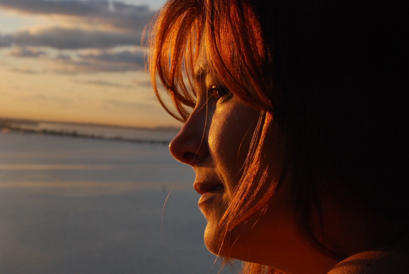 Nikon D60 sample photo. Sunset, girl, woman photography