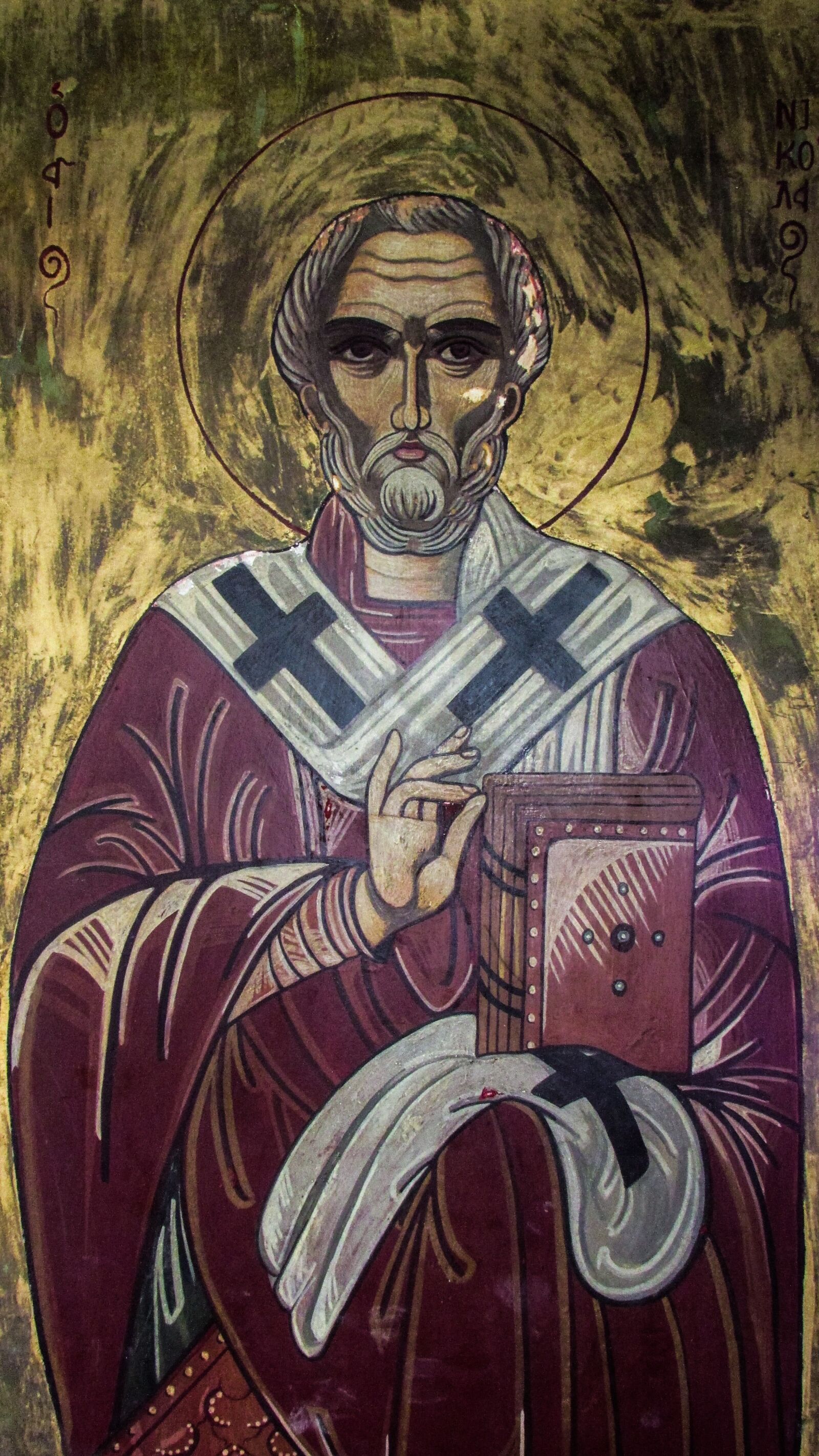 Canon PowerShot SX400 IS sample photo. Ayios nikolaos, icon, paint photography