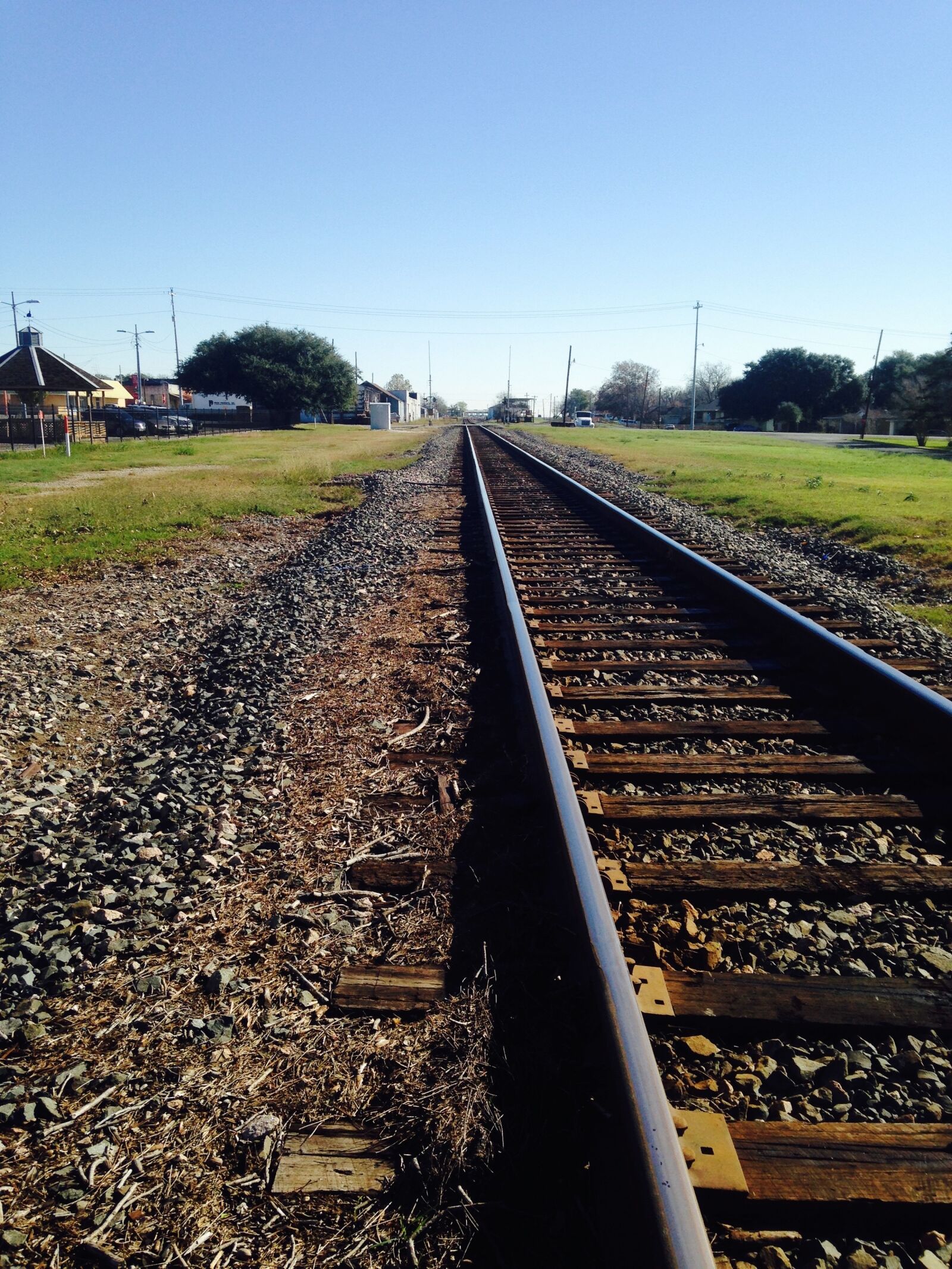 Apple iPhone 5 sample photo. Vias, train, railway photography