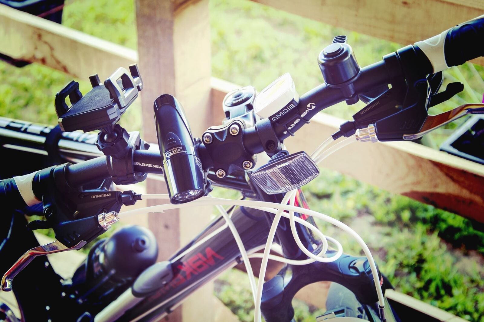 Nikon D7100 sample photo. Bicycle, metal, lamp, brake photography