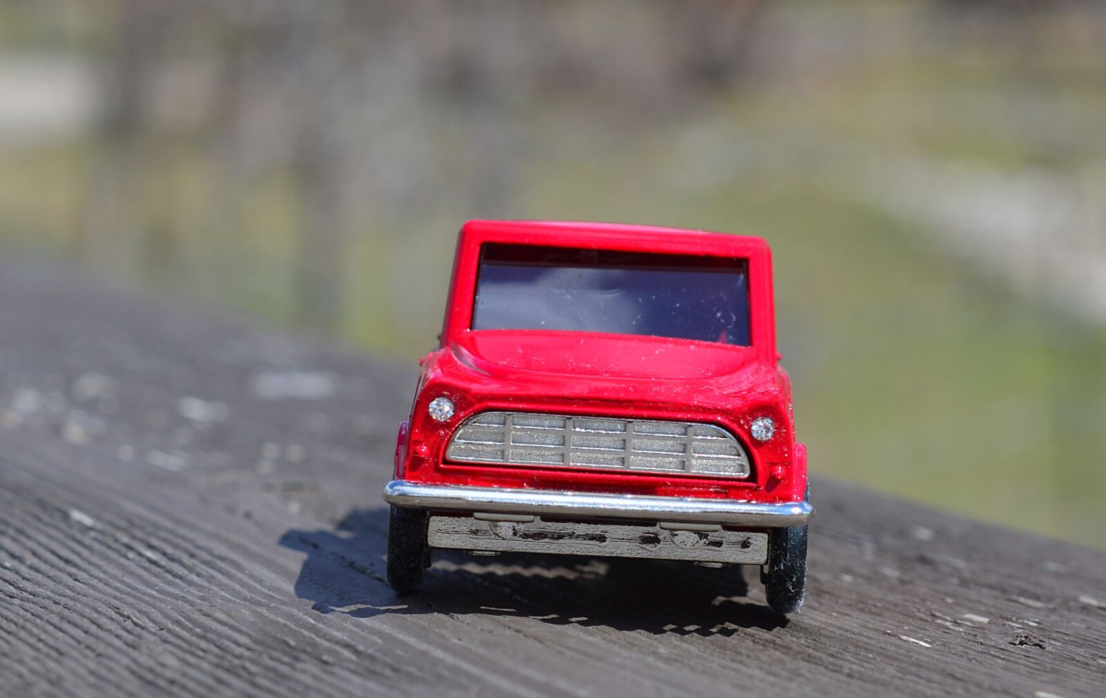 Nikon D3200 sample photo. Truck, front, red photography