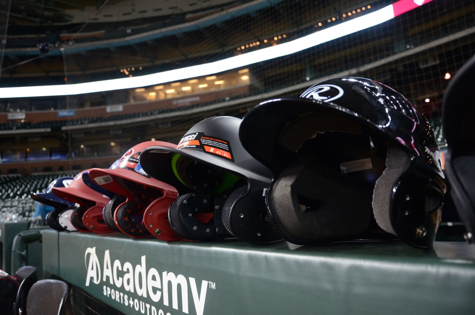 Nikon D7000 sample photo. Baseball helmet, dugout, minute photography