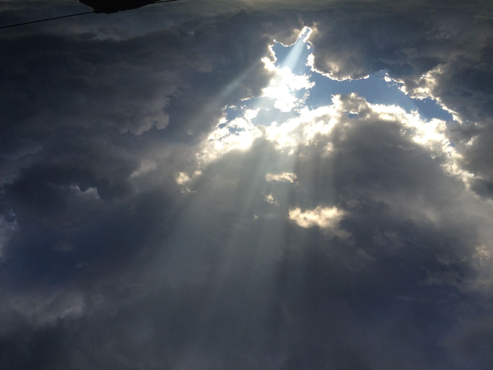 Apple iPhone 4S sample photo. Clouds, blue sky, hope photography