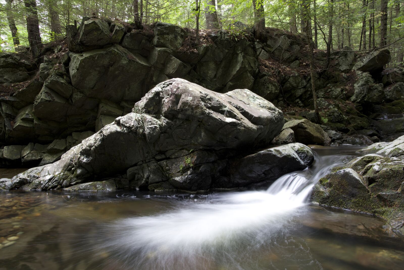 Canon EOS 6D sample photo. Water, rocks, trees photography