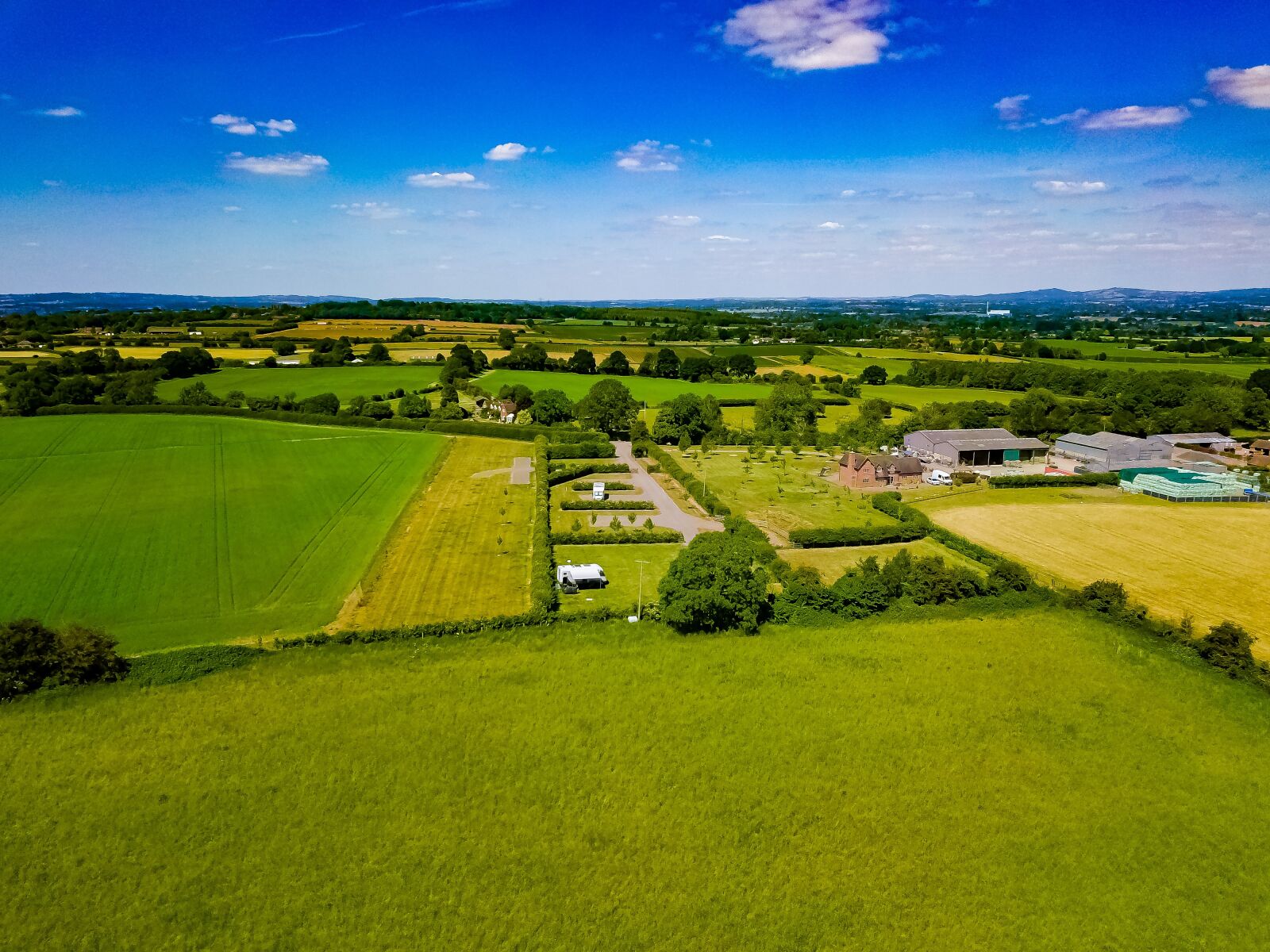 DJI FC220 sample photo. Fields, outdoors, field photography
