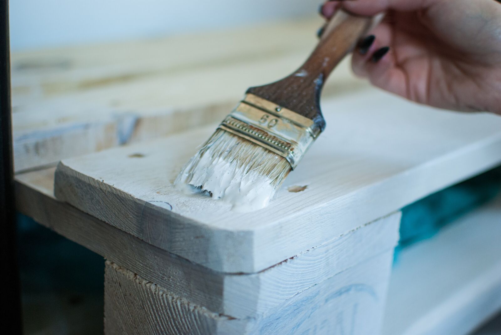 Nikon D60 sample photo. Paint, brush, painting photography