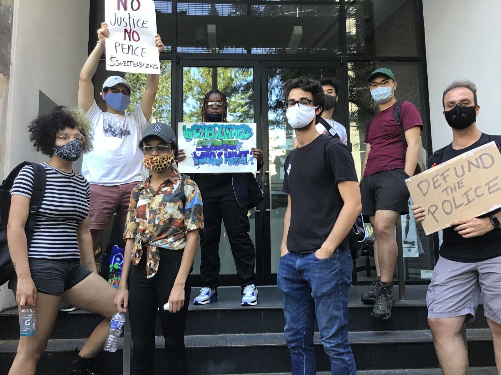 Apple iPad (6th generation) sample photo. Black lives matter activist photography