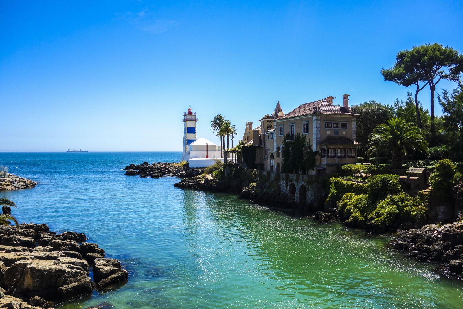 Sony Cyber-shot DSC-RX100 sample photo. Lighthouse, lisbon, cascais photography