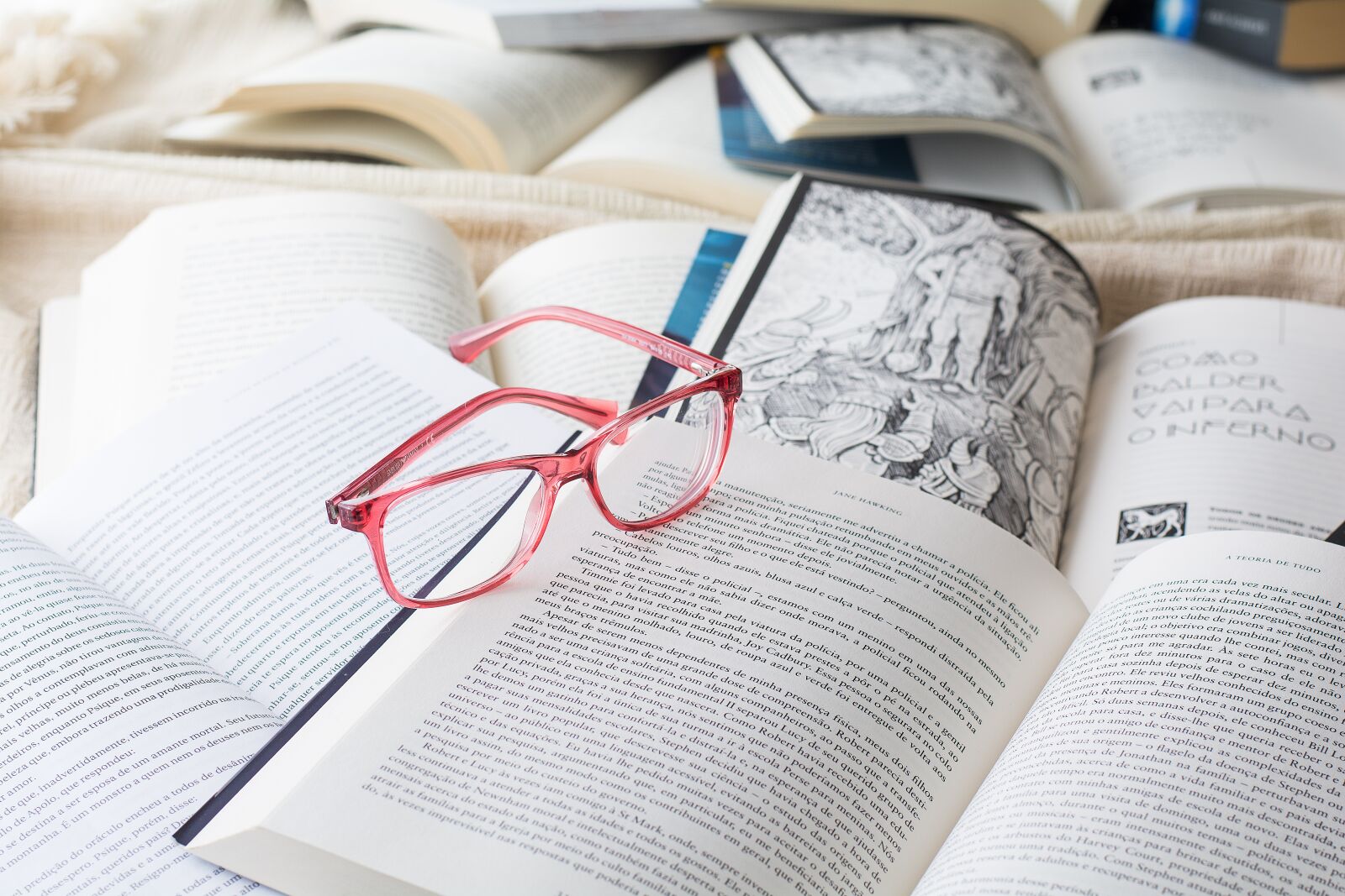 Nikon D7100 sample photo. Glasses, reading, book photography