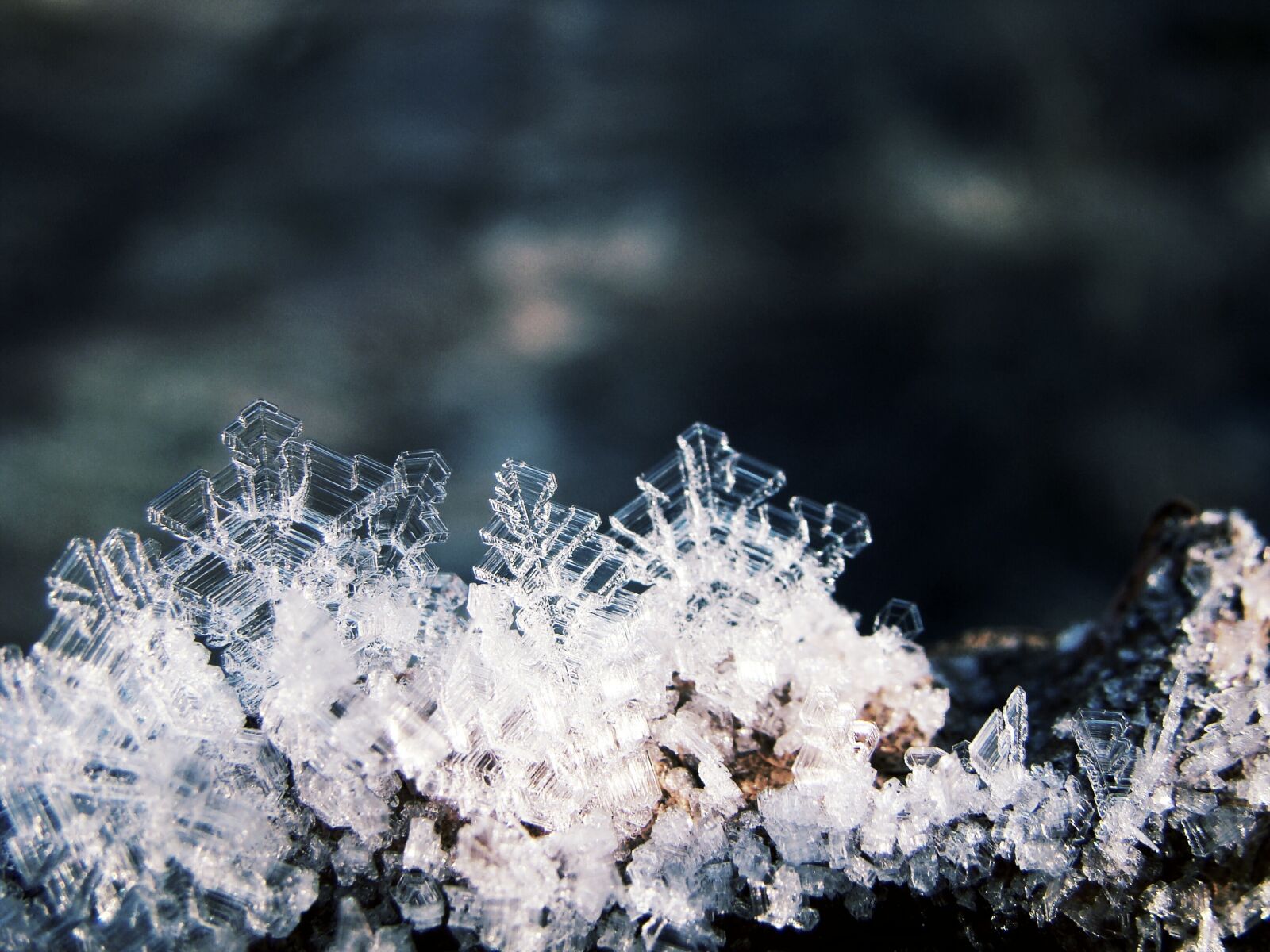 Sony DSC-H9 sample photo. Crystals, ice, snow photography