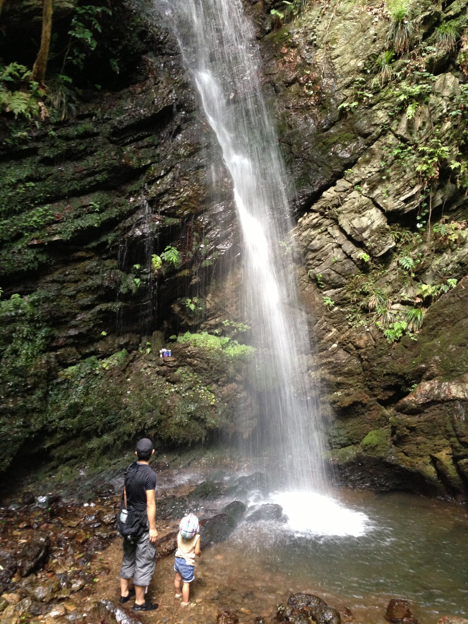 Apple iPhone 5 sample photo. Waterfall, adventure, clear stream photography