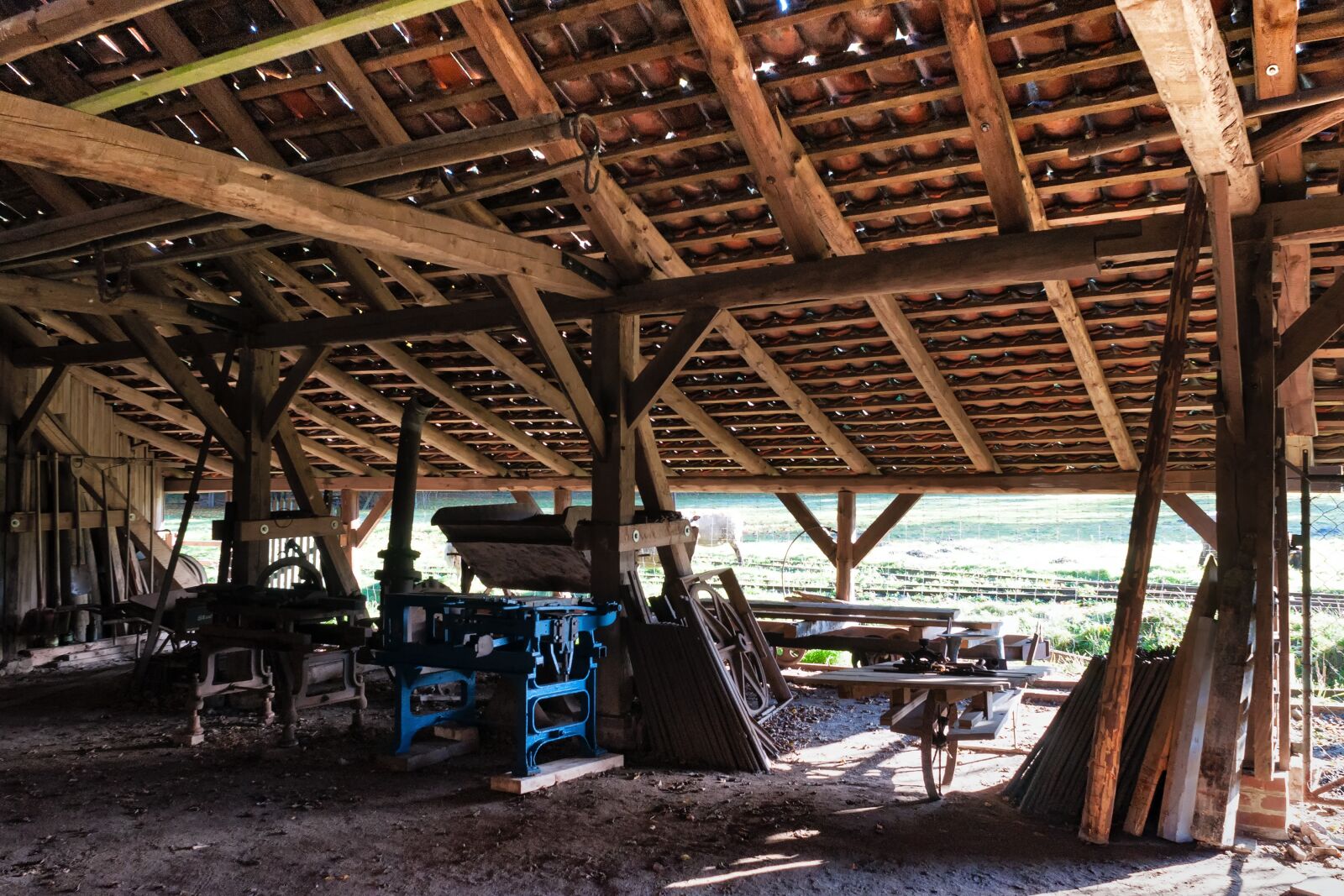 Nikon D90 sample photo. Wood, barn, woodhouse photography