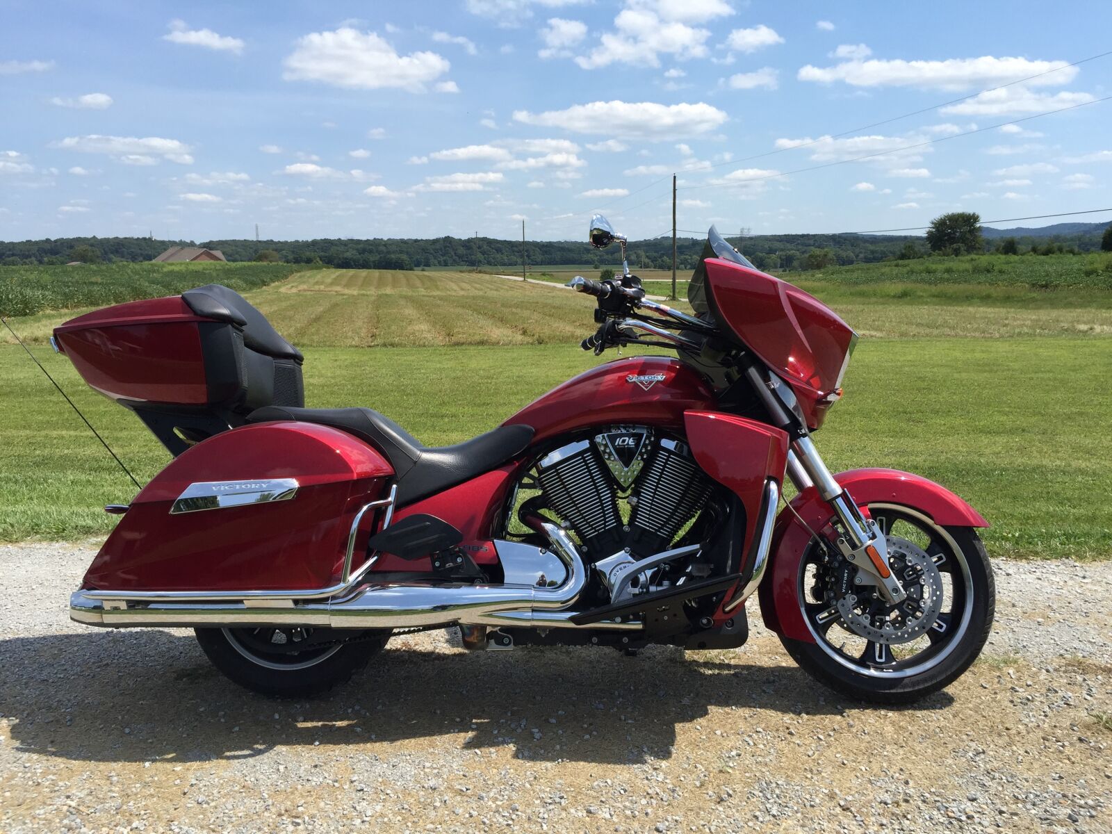 iPhone 6 Plus back camera 4.15mm f/2.2 sample photo. Victory, motorcycle, usa photography