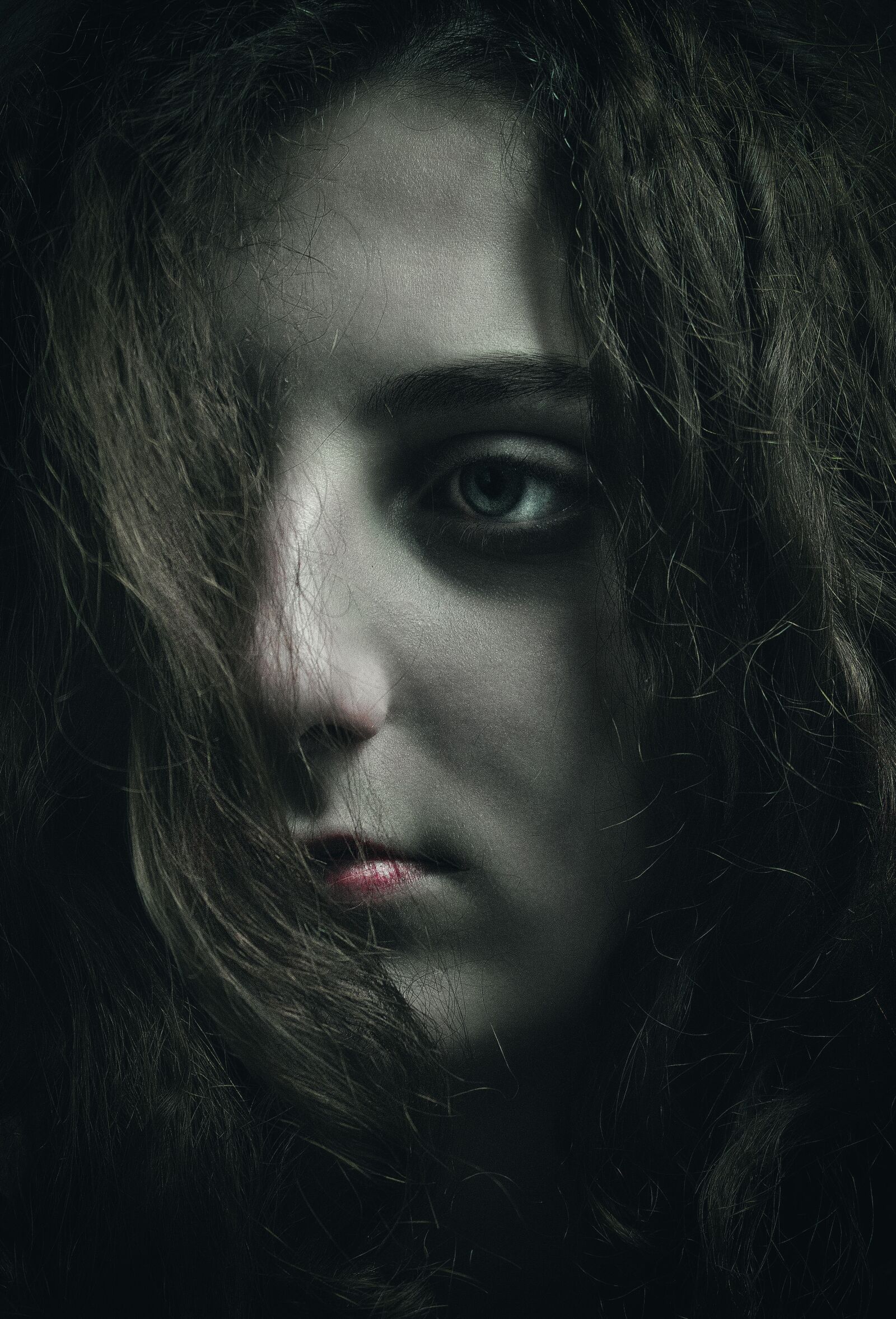 Nikon D5300 sample photo. Portrait, darkness, facial photography