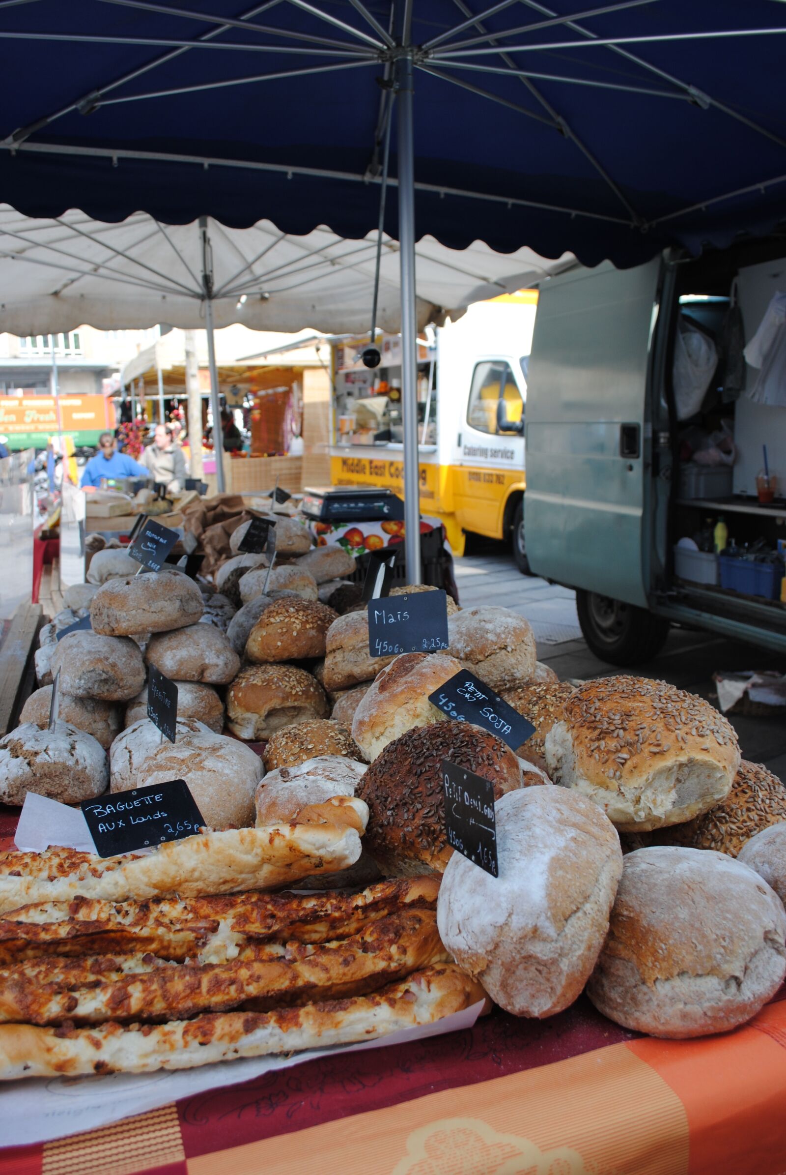 Nikon D3000 sample photo. Food, bread, market photography