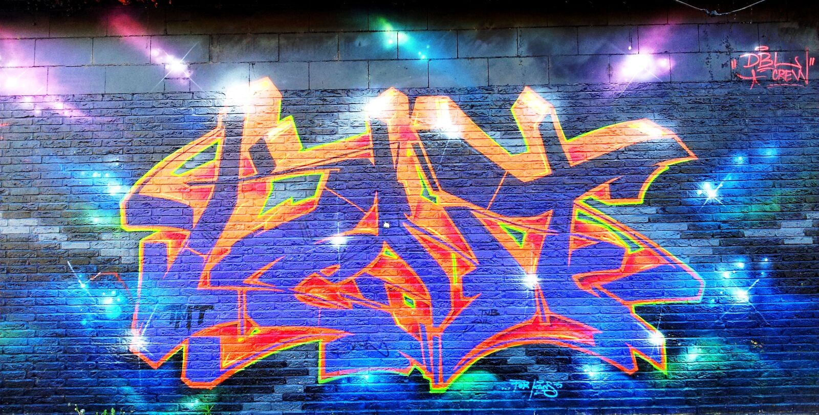 Samsung Galaxy S2 sample photo. Graffiti, colorful, color photography