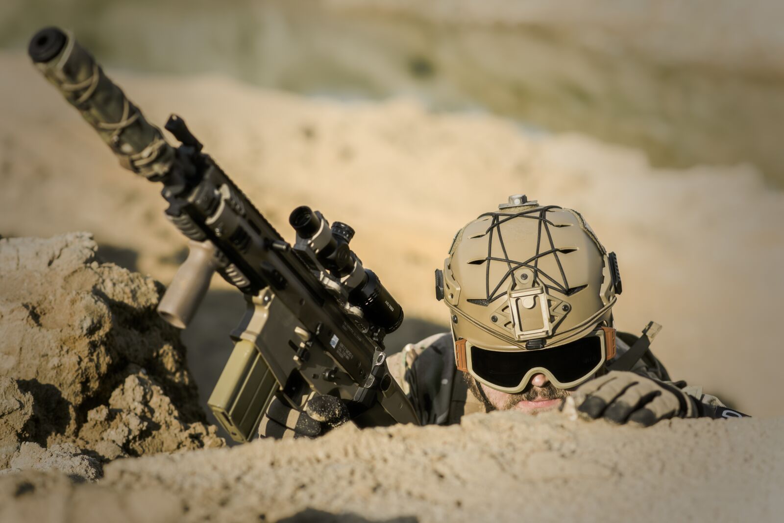 Nikon D600 sample photo. War, desert, guns photography