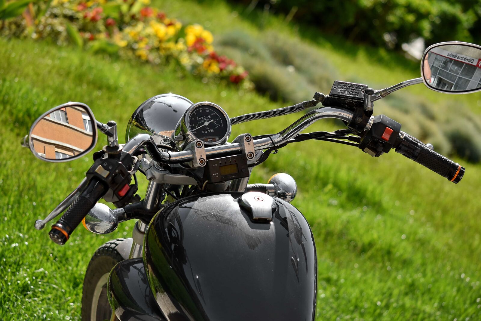 Nikon D5500 sample photo. Gearshift, metallic, motorcycle, steering photography