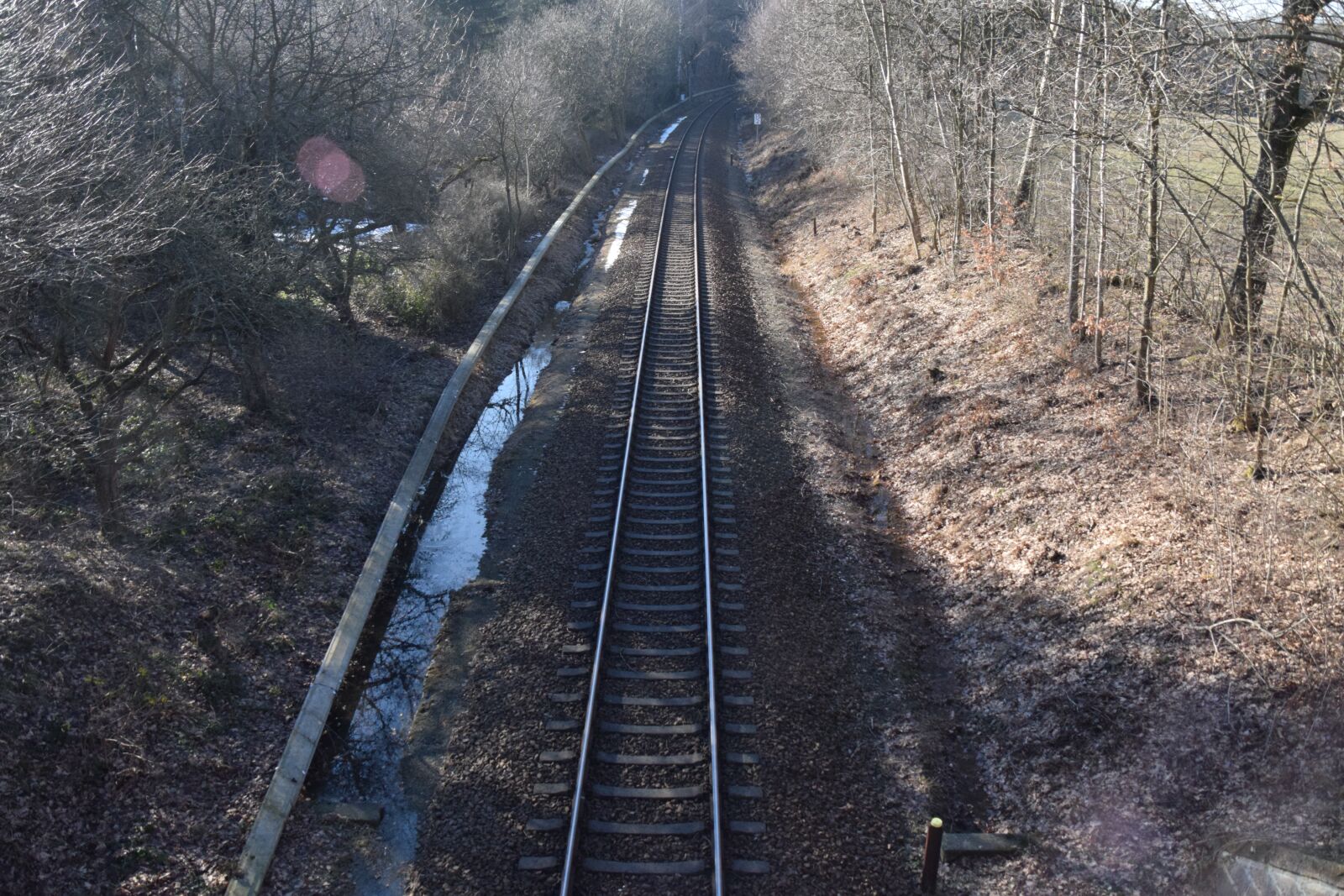Nikon D3300 sample photo. Nature, railway tracks, landscape photography