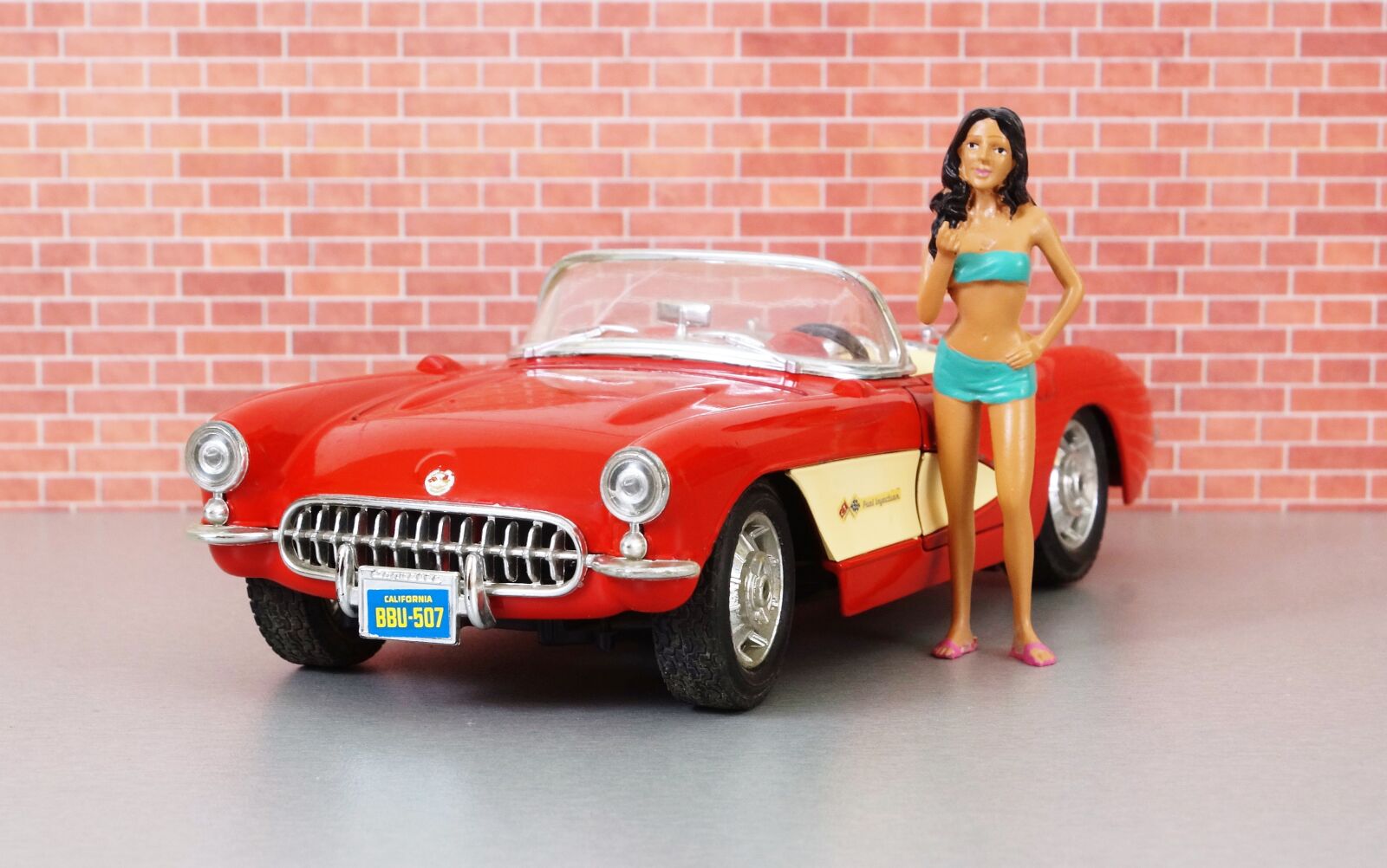 Sony DT 18-70mm F3.5-5.6 sample photo. Model car, corvette, corvette photography