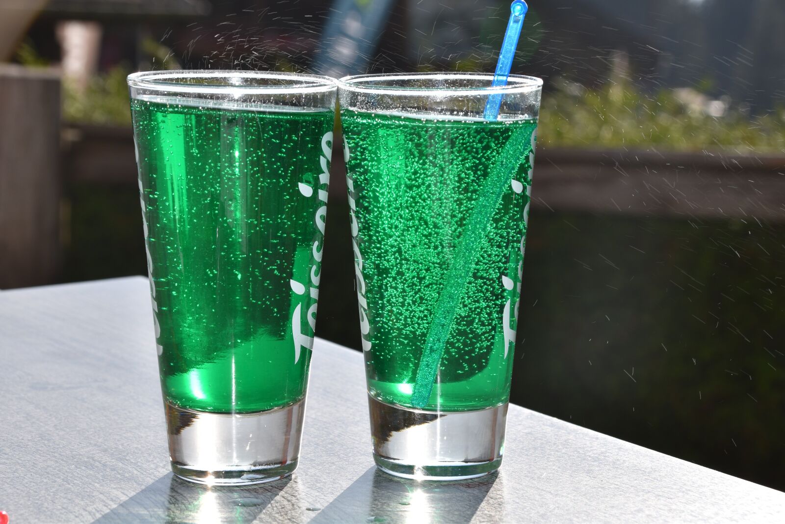 Nikon D5600 sample photo. Glasses of mint, diabolo photography