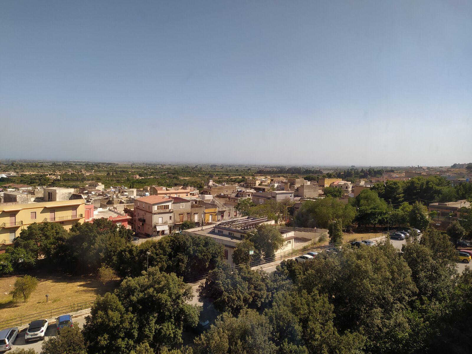 Xiaomi Redmi Note 8T sample photo. Hospital, castelvetrano, italy photography