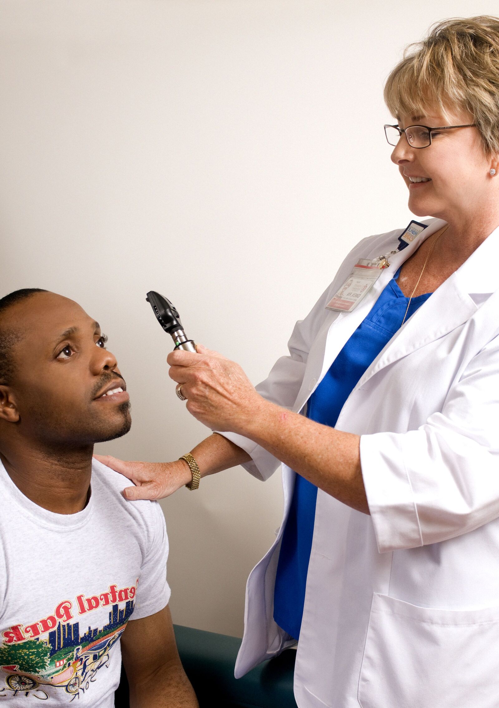 Nikon D300 sample photo. Doctor, ophthalmoscope, see, eye photography
