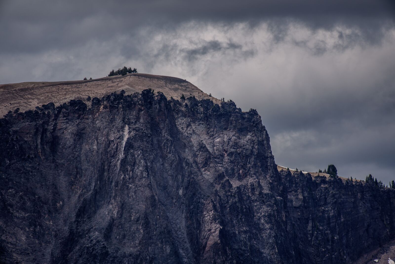 Nikon D750 sample photo. Cliff, clouds, landscape photography