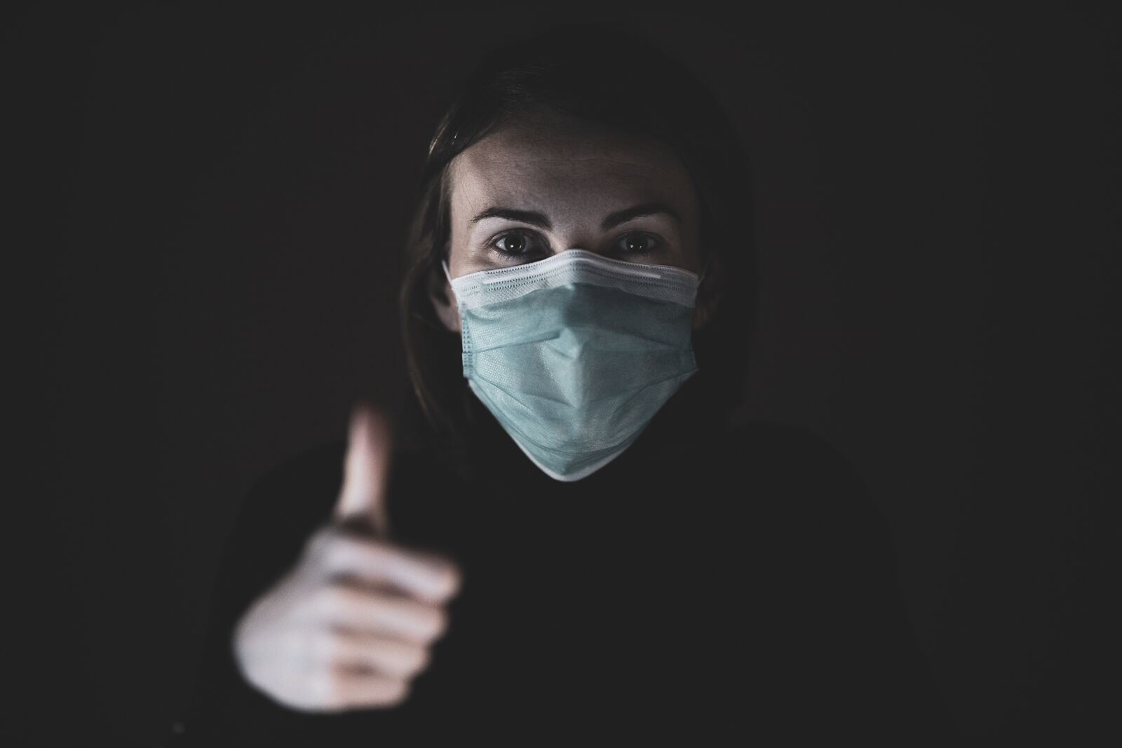Canon RF 85mm F1.2L USM sample photo. Coronavirus, mask, virus photography