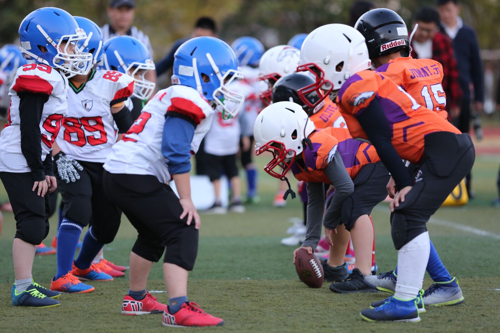 Canon EF 70-200mm F2.8L IS II USM sample photo. Football, athletes, american football photography