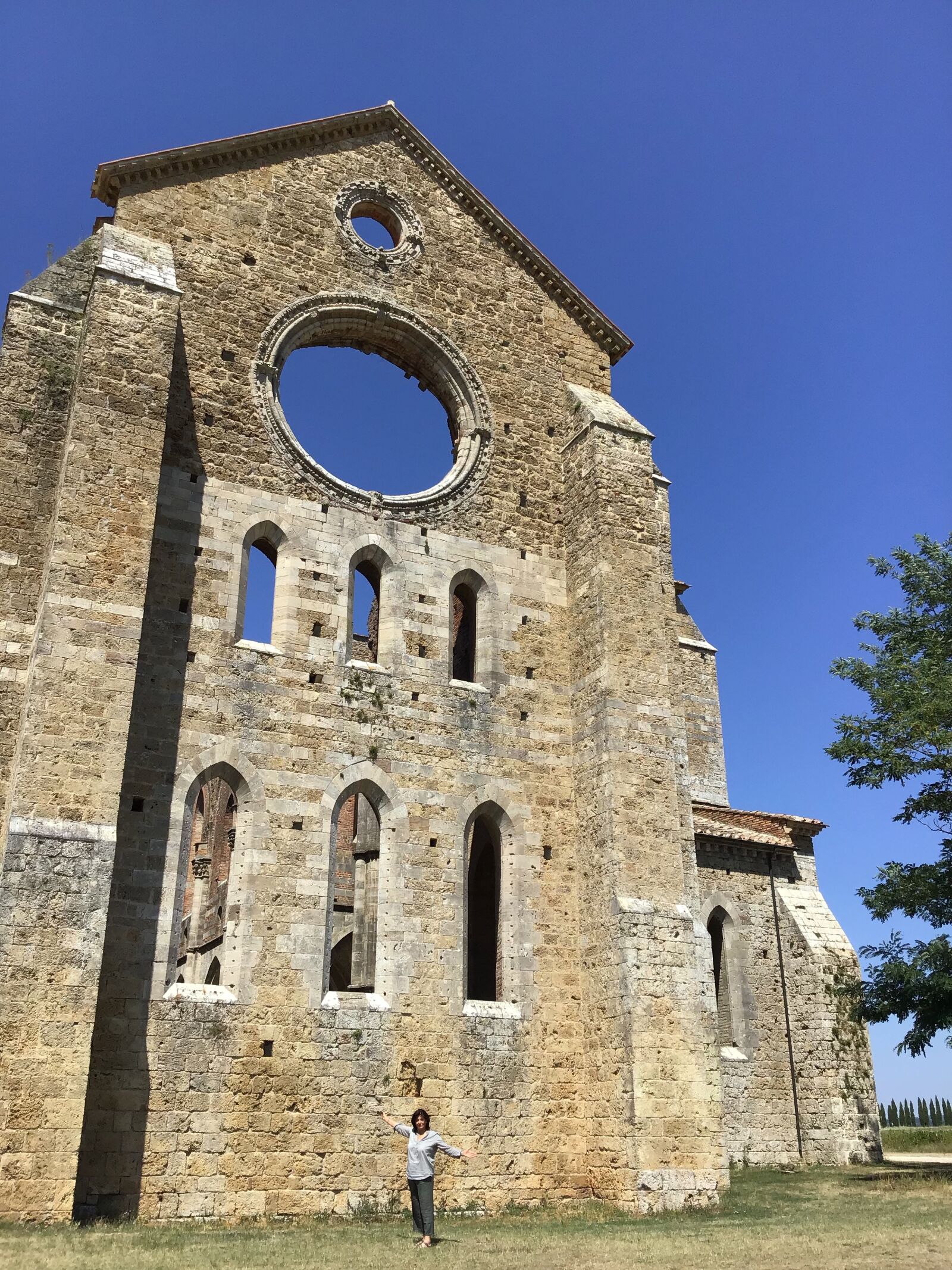 Apple iPad (6th generation) sample photo. San galgano, tuscany, church photography