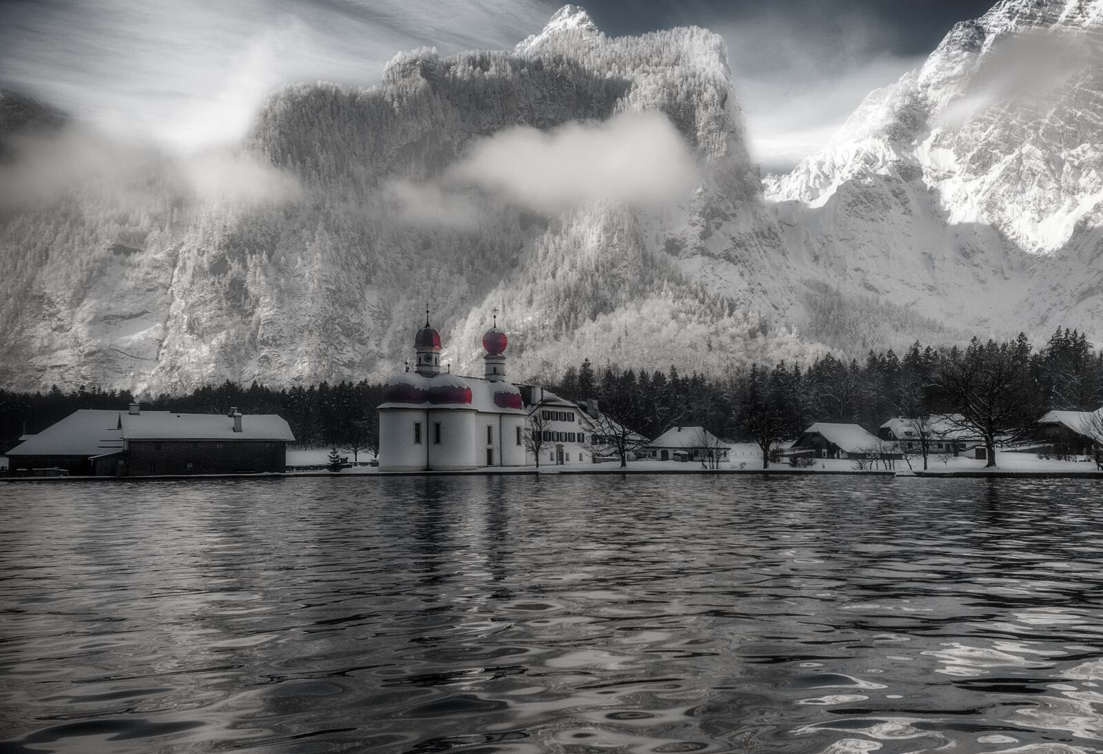 Nikon D300 sample photo. K nigssee, winter, bartholom photography