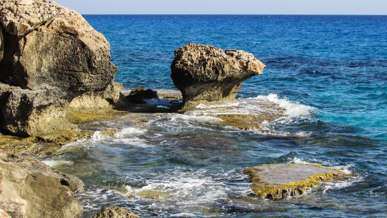 Canon PowerShot SX400 IS sample photo. Cyprus, cavo greko, rock photography