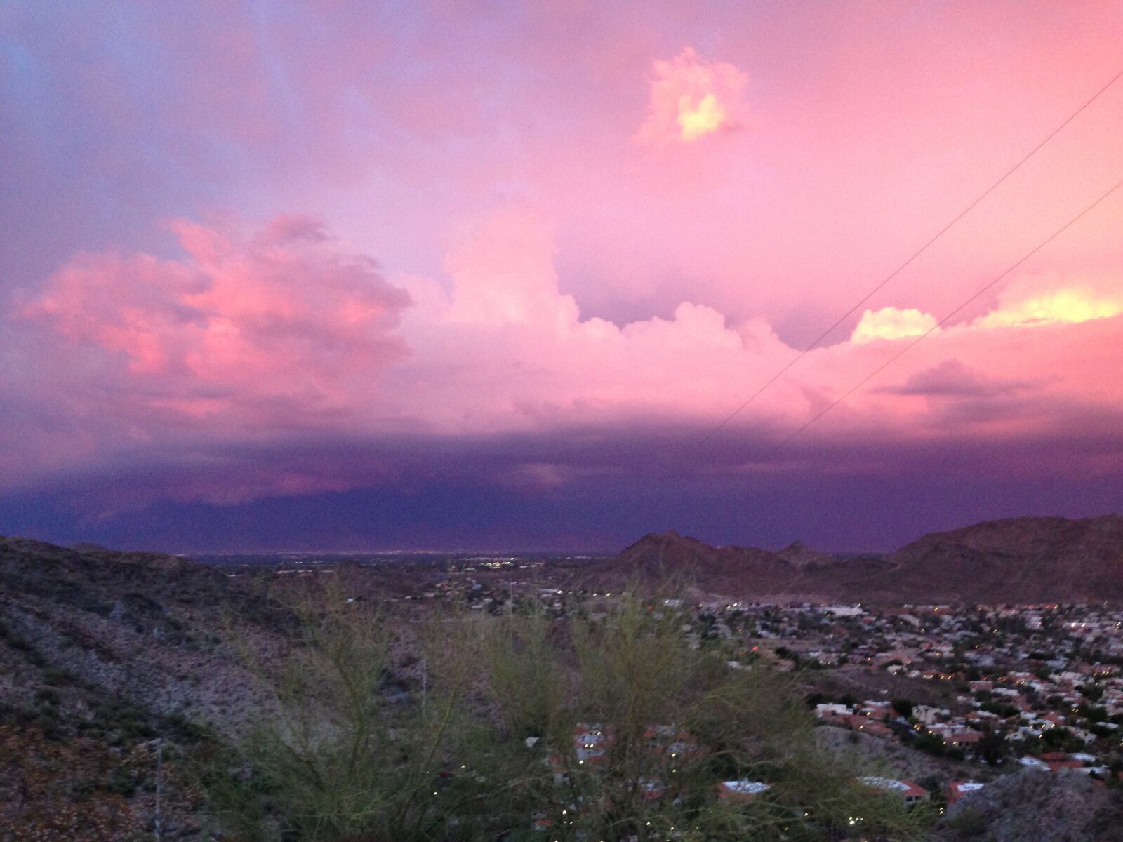 Apple iPhone 5 sample photo. Sunset, pink and purple photography